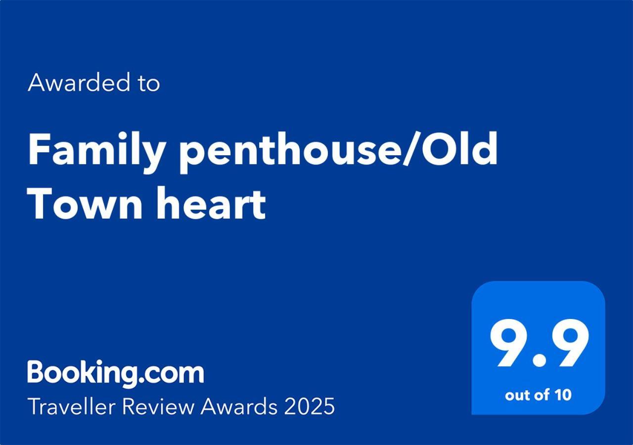 Family Penthouse Old Town Heart Renovated Appartement Belgrado Buitenkant foto